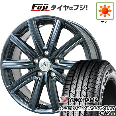 【新品国産車用5穴114.3】 夏タイヤ ホイール4本セット 225/60R17 99 V ヨコハマ ジオランダー CV G058 テクノピア アフロディーテ MZ 7J 17インチ(送料無料)|フジ スペシャルセレクション
