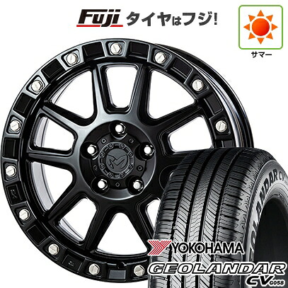 【新品国産車用5穴114.3】 夏タイヤ ホイール4本セット 225/55R18 102 V XL ヨコハマ ジオランダー CV G058 トライスター MKW M205 JP Spec 8J 18インチ(送料無料)｜フジ スペシャルセレクション
