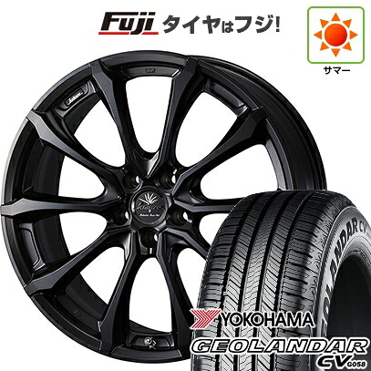 【新品国産車用5穴114.3】 夏タイヤ ホイール4本セット 235/60R18 ヨコハマ ジオランダー CV G058 WEDS ウェッズ クレンツェ ヴェルサム 030EVO 7.5J 18インチ(送料無料)｜フジ スペシャルセレクション 139,050円