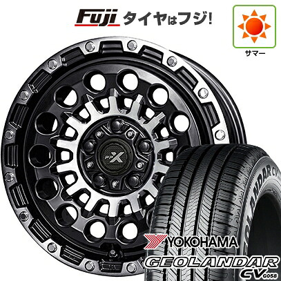 【新品国産車用5穴114.3】 夏タイヤ ホイール4本セット 215/65R16 ヨコハマ ジオランダー CV G058 共豊 PPX GX14 7J 16インチ(送料無料)