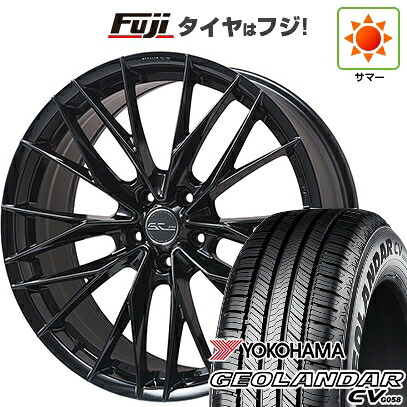 【新品国産車用5穴114.3】 夏タイヤ ホイール4本セット 225/60R18 ヨコハマ ジオランダー CV G058 WORK ワーク シュヴァート ブルネン LX 8J 18インチ(送料無料)