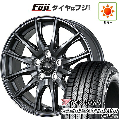 【新品国産車用5穴114.3】 夏タイヤ ホイール4本セット 225/65R17 ヨコハマ ジオランダー CV G058 トピー シビラ NEXT X2 7J 17インチ(送料無料)