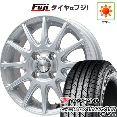 【新品】ライズ/ロッキー（ハイブリッド） 夏タイヤ ホイール4本セット 195/65R16 ヨコハマ ジオランダー CV G058 ビッグウエイ BWスポーツ S-120 メタルシルバー 6J 16インチ(送料無料)