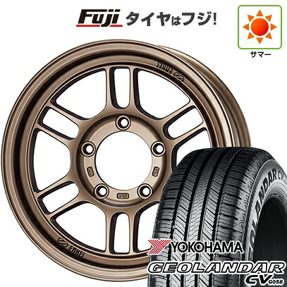 【新品】デリカD5 夏タイヤ ホイール4本セット 235/70R16 ヨコハマ ジオランダー CV G058 ENKEI エンケイ ALLROAD RPT1 7J 16インチ(送料無料)｜フジ スペシャルセレクション