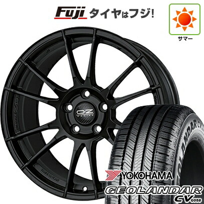 【新品国産車用5穴114.3】 夏タイヤ ホイール4本セット 215/50R18 ヨコハマ ジオランダー CV G058 OZ ウルトラレッジェーラ 7.5J 18インチ(送料無料)