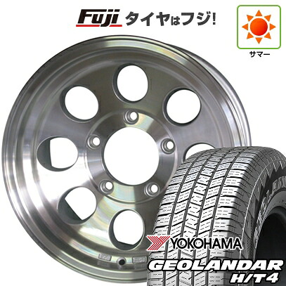 【新品】ランクル70(GDJ76W) 夏タイヤ ホイール4本セット 265/70R16 ヨコハマ ジオランダー H/T4 G062 WEDS ウェッズ ジムライン タイプ2 8J 16インチ(送料無料)
