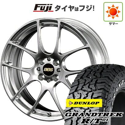 【新品国産車用5穴114.3】 夏タイヤ ホイール4本セット 225/65R17 ダンロップ グラントレック R/T01 RWL/RBL BBS JAPAN RF 7J 17インチ(送料無料)|フジ スペシャルセレクション