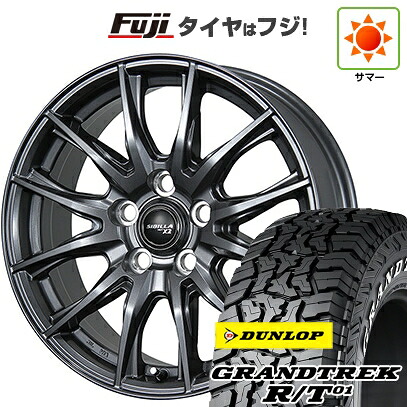 【新品国産車用5穴114.3】 夏タイヤ ホイール4本セット 225/65R17 ダンロップ グラントレック R/T01 RWL/RBL トピー シビラ NEXT X2 7J 17インチ(送料無料)