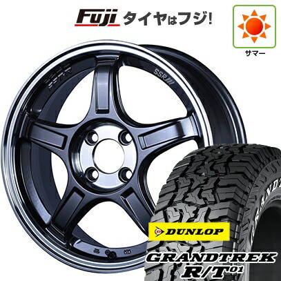 【新品国産車用5穴114.3】 夏タイヤ ホイール4本セット 225/65R17 ダンロップ グラントレック R/T01 RWL/RBL SSR GT GTX03 7J 17インチ(送料無料)