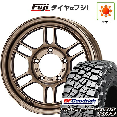 【新品】デリカD5 夏タイヤ ホイール4本セット 245/70R16 BFグッドリッチ マッドテレーンT/A KM3 ENKEI エンケイ ALLROAD RPT1 7J 16インチ(送料無料)｜フジ スペシャルセレクション