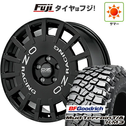 【新品】デリカD5 夏タイヤ ホイール4本セット 245/70R16 BFグッドリッチ マッドテレーンT/A KM3 OZ ラリーレーシング 7J 16インチ(送料無料)