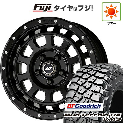 【新品】デリカD5 夏タイヤ ホイール4本セット 245/70R16 BFグッドリッチ マッドテレーンT/A KM3 WORK ワーク クラッグ ティーグラビック MC+ 7J 16インチ(送料無料)