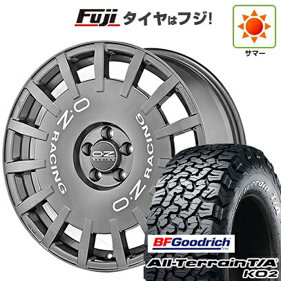 【新品】RAV4（アドベンチャー） 夏タイヤ ホイール4本セット 245/65R17 BFグッドリッチ オールテレーンT/A KO2 RWL/RBL OZ ラリーレーシング 8J 17インチ(送料無料)