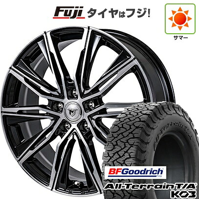 【新品国産車用5穴114.3】 夏タイヤ ホイール4本セット 225/65R17 BFグッドリッチ オールテレーンT/A KO3 RBL モンツァ JPスタイル MJ-X 7J 17インチ(送料無料)|フジ スペシャルセレクション