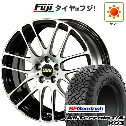 【新品国産車用5穴114.3】 夏タイヤ ホイール4本セット 215/65R16 BFグッドリッチ オールテレーンT/A KO3 RBL BBS JAPAN RE-L2 ブラックダイヤカット 7J 16インチ(送料無料)