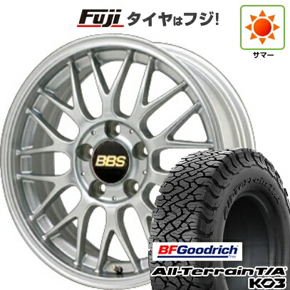 【新品国産車用5穴114.3】 夏タイヤ ホイール4本セット 215/65R16 BFグッドリッチ オールテレーンT/A KO3 RBL BBS JAPAN RG-F 7J 16インチ(送料無料)