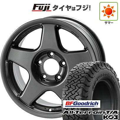 【新品国産車用5穴114.3】 夏タイヤ ホイール4本セット 225/65R17 BFグッドリッチ オールテレーンT/A KO3 RBL フォーバイフォーエンジニア ブラッドレー V 7J 17インチ(送料無料)