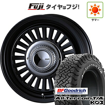 【新品】ランクル70(GDJ76W) 夏タイヤ ホイール4本セット 265/70R16 BFグッドリッチ オールテレーンT/A KO3 RWL クリムソン ディーン カリフォルニア 7J 16インチ(送料無料)