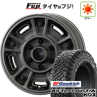 【新品】ランクル70(GDJ76W) 夏タイヤ ホイール4本セット 265/70R16 BFグッドリッチ オールテレーンT/A KO3 RWL クリムソン ディーン BJ メキシカン 8J 16インチ(送料無料)|フジ スペシャルセレクション