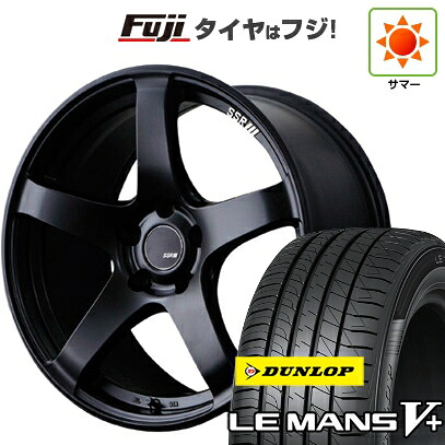 【新品国産車用5穴114.3】 夏タイヤ ホイール4本セット 225/35R19 ダンロップ ルマン V+(ファイブプラス) SSR GT GTV01 8.5J 19インチ(送料無料)｜フジ スペシャルセレクション