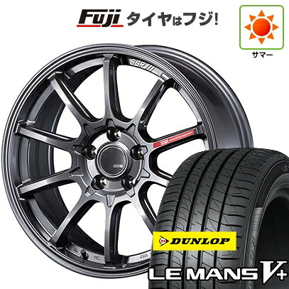 【新品国産車用5穴114.3】 夏タイヤ ホイール4本セット 225/40R18 ダンロップ ルマン V+(ファイブプラス) SSR GT GTV05 8J 18インチ(送料無料)