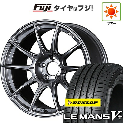 【新品国産車用5穴114.3】 夏タイヤ ホイール4本セット 225/40R19 ダンロップ ルマン V+(ファイブプラス) SSR GT GTX01 9.5J 19インチ(送料無料)|フジ スペシャルセレクション