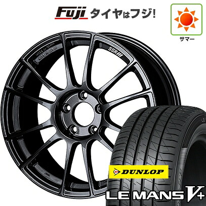 【新品国産車用5穴114.3】 夏タイヤ ホイール4本セット 245/40R19 ダンロップ ルマン V+(ファイブプラス) SSR GT GTX04 9.5J 19インチ(送料無料)｜フジ スペシャルセレクション