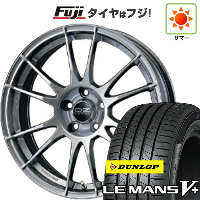 【新品国産車用5穴114.3】 夏タイヤ ホイール4本セット 215/45R18 ダンロップ ルマン V+(ファイブプラス) OZ ウルトラレッジェーラ 8J 18インチ(送料無料)