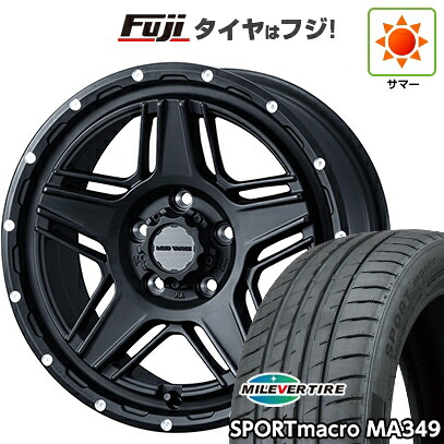 【新品】フリード クロスター 夏タイヤ ホイール4本セット 205/45R17 ミレバー スポーツマクロ MA349（限定） WEDS ウェッズアドベンチャー マッドヴァンス 07 7J 17インチ(送料無料)