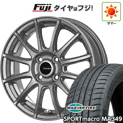 【新品】シエンタ 2015-22 夏タイヤ ホイール4本セット 195/50R16 ミレバー スポーツマクロ MA349（限定） テクノピア カリテス S12 6J 16インチ(送料無料)