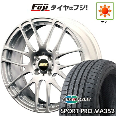 【新品】シエンタ 2022- 夏タイヤ ホイール4本セット 205/45R17 ミレバー スポーツプロ MA352(限定) BBS JAPAN RE-L2 7J 17インチ(送料無料)｜フジ スペシャルセレクション