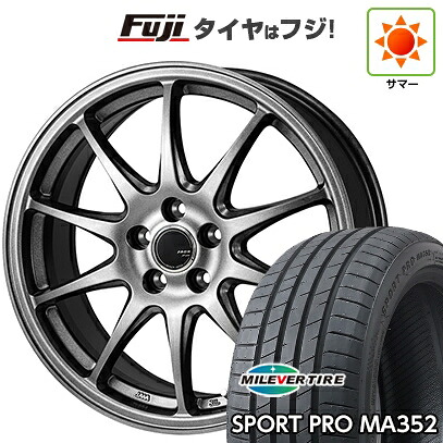 【新品】シエンタ 2022- 夏タイヤ ホイール4本セット 205/45R17 ミレバー スポーツプロ MA352(限定) モンツァ ZACK JP-202 7J 17インチ(送料無料)|フジ スペシャルセレクション