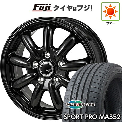 【新品】シエンタ 2022- 夏タイヤ ホイール4本セット 205/45R17 ミレバー スポーツプロ MA352(限定) モンツァ ZACK JP-209 7J 17インチ(送料無料)