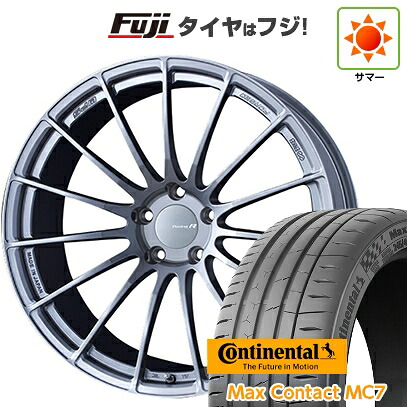 【新品国産車用5穴114.3】 夏タイヤ ホイール4本セット 245/35R21 コンチネンタル コンチ マックスコンタクトMC7(限定) ENKEI エンケイ WPS RS-05RR FORGED 8.5J 21インチ(送料無料)