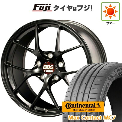 【新品国産車用5穴114.3】 夏タイヤ ホイール4本セット 245/35R21 コンチネンタル コンチ マックスコンタクトMC7(限定) BBS JAPAN RI-D 9J 21インチ(送料無料)
