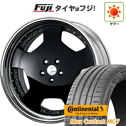 【新品国産車用5穴114.3】 夏タイヤ ホイール4本セット 245/35R21 コンチネンタル コンチ マックスコンタクトMC7(限定) WORK ワーク ランベック LDZ 9J 21インチ(送料無料) 175,300円