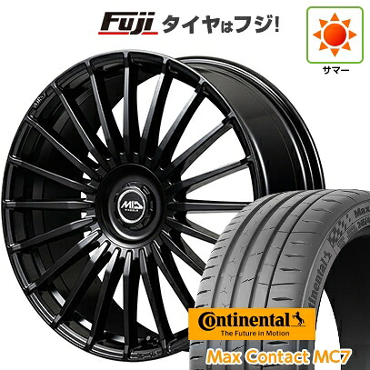 【新品国産車用5穴114.3】 夏タイヤ ホイール4本セット 245/35R21 コンチネンタル コンチ マックスコンタクトMC7(限定) MID WHEELS MID EXCLUSIVE 020F 8.5J 21インチ(送料無料) 142,150円