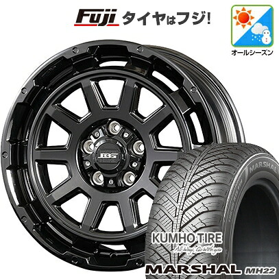 【新品国産車用5穴114.3】 オールシーズンタイヤ ホイール4本セット 225/60R17 103 V XL クムホ マーシャル MH22 オールシーズン(限定) コーセイ ボトムガルシア ディグレ 7J 17インチ(送料無料)