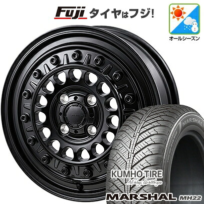 【新品】シエンタ 2022- オールシーズンタイヤ ホイール4本セット 185/65R15 クムホ マーシャル MH22 オールシーズン(限定) モンツァ HI-BLOCK ターマー 5.5J 15インチ(送料無料)