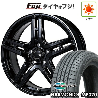 【新品】60系プリウス 夏タイヤ ホイール4本セット 195/60R17 ミレバー ハーモニック プラス MP070(限定) モンツァ JPスタイル R52 7J 17インチ(送料無料)