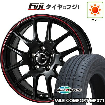 【新品国産車用5穴114.3】 夏タイヤ ホイール4本セット 205/65R15 ミレバー ミレコンフォート MP071(限定) モンツァ JPスタイル ジェファ 6J 15インチ(送料無料)