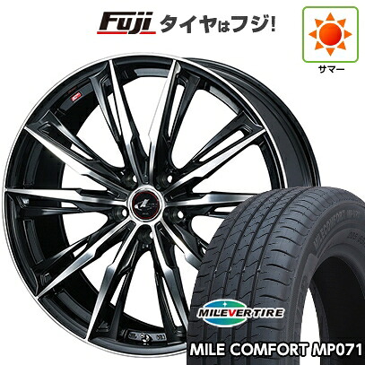 【新品】シエンタ 2015-22 夏タイヤ ホイール4本セット 185/60R15 ミレバー ミレコンフォート MP071(限定) WEDS ウェッズ レオニス GX 6J 15インチ(送料無料)