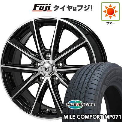 【新品国産車用5穴114.3】 夏タイヤ ホイール4本セット 205/65R15 ミレバー ミレコンフォート MP071(限定) モンツァ JPスタイル MJ01 6J 15インチ(送料無料)｜フジ スペシャルセレクション