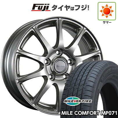 【新品国産車用5穴114.3】 夏タイヤ ホイール4本セット 205/60R16 96 W XL ミレバー ミレコンフォート MP071(限定) ブリヂストン エコフォルム SE-23 6.5J 16インチ(送料無料)｜フジ スペシャルセレクション