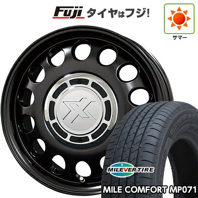 【新品】シエンタ 2022- 夏タイヤ ホイール4本セット 185/65R15 ミレバー ミレコンフォート MP071(限定) コスミック クロスブラッド スティール トヨタ車専用 6J 15インチ(送料無料)