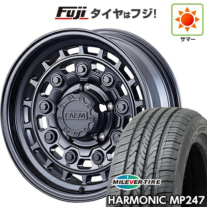 【新品】ヤリスクロス 夏タイヤ ホイール4本セット 205/65R16 ミレバー ハーモニック MP247(限定) モーターファーム ローグナイン 7J 16インチ(送料無料)