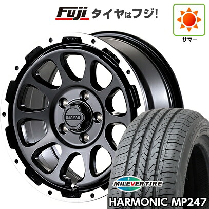 【新品】ヤリスクロス 夏タイヤ ホイール4本セット 205/65R16 ミレバー ハーモニック MP247(限定) モーターファーム ファームD10 7J 16インチ(送料無料)|フジ スペシャルセレクション