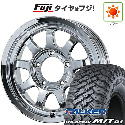 【新品】ジムニー 夏タイヤ ホイール4本セット 185/85R16 ファルケン ワイルドピーク M/T01 トピー ブロウズ rov.9 数量限定 5.5J 16インチ(送料無料)