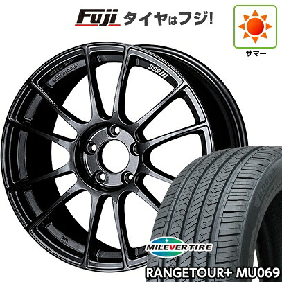 【新品国産車用5穴114.3】 夏タイヤ ホイール4本セット 235/50R18 ミレバー レンジツアープラスMU069（限定） SSR GT GTX04 8.5J 18インチ(送料無料) 102,740円