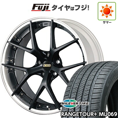 【新品国産車用5穴114.3】 夏タイヤ ホイール4本セット 245/45R20 ミレバー レンジツアープラスMU069(限定) BBS JAPAN RI-S 8.5J 20インチ(送料無料)|フジ スペシャルセレクション